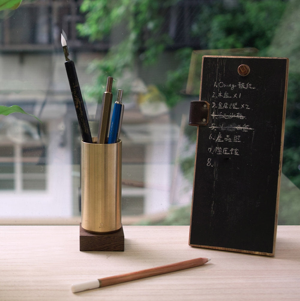 Ystudio Classic Pen Container — side view