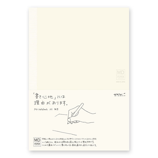 MD Notebook A5 - Blank — front cover