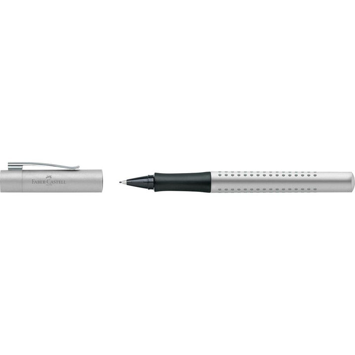Faber-Castell Grip 2011 Finewriter (with blue erasable ink) Silver — with packaging