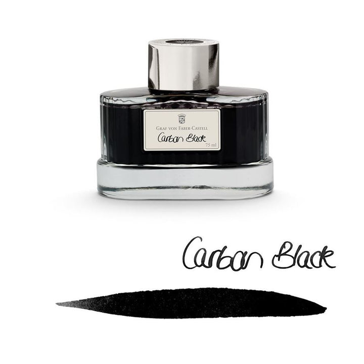 Graf Von Faber-Castell Ink Bottle 75ml (Document proofed) — bottle front
