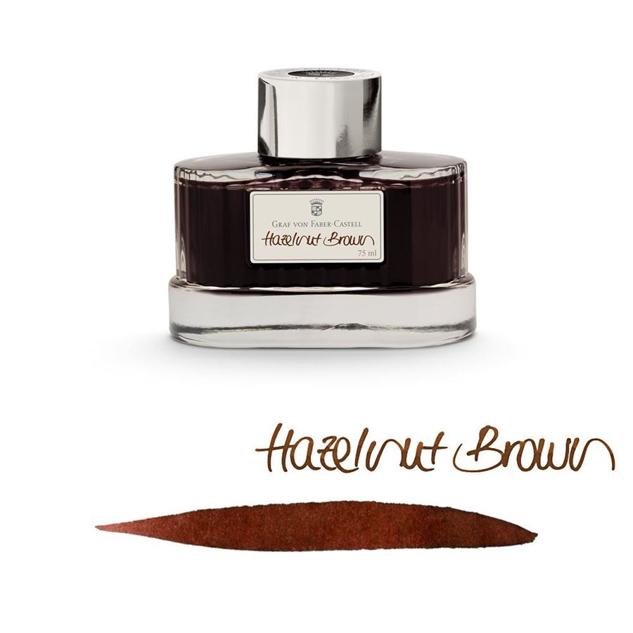 Graf Von Faber-Castell Ink Bottle 75ml (Document proofed) — cap detail