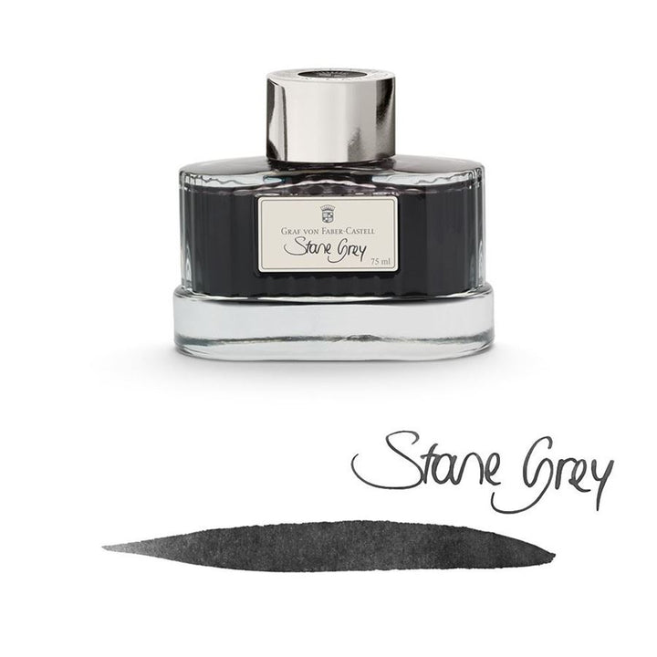 Graf Von Faber-Castell Ink Bottle 75ml (Document proofed) — with pen