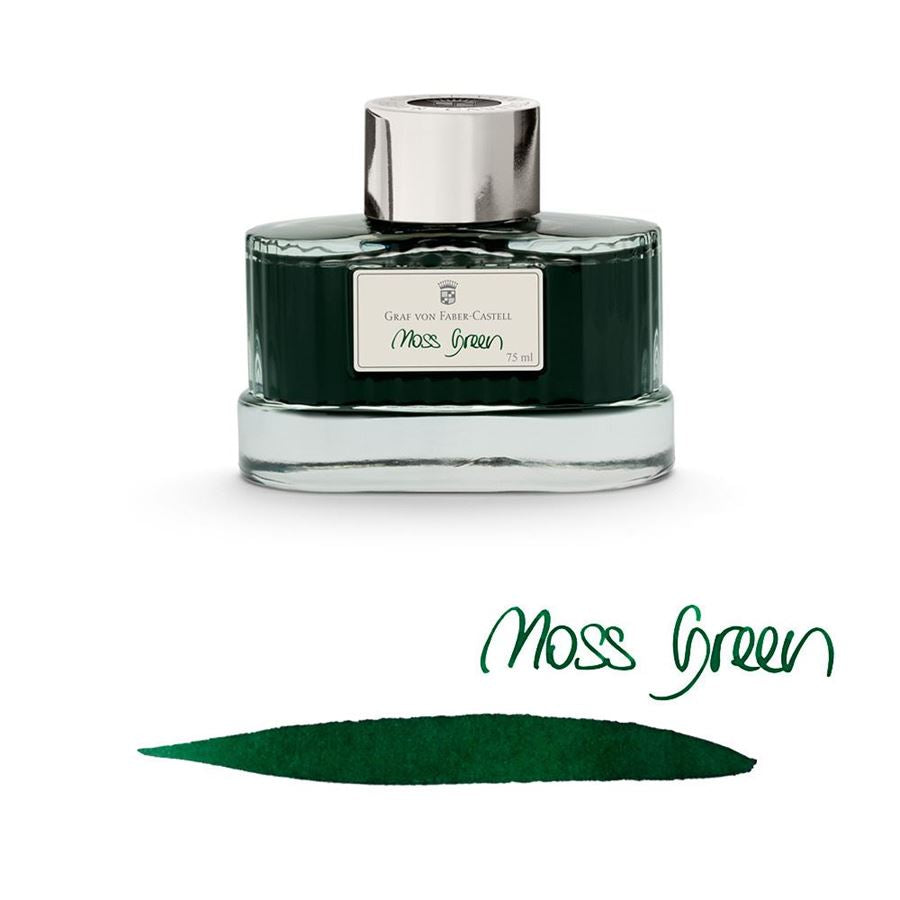 Graf Von Faber-Castell Ink Bottle 75ml (Document proofed) — size reference