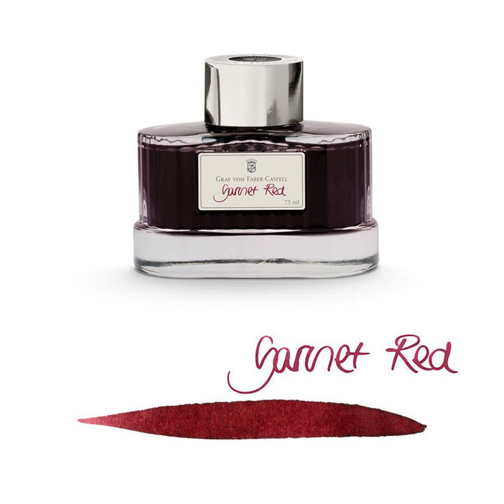 Graf Von Faber-Castell Ink Bottle 75ml (Document proofed) — flat lay