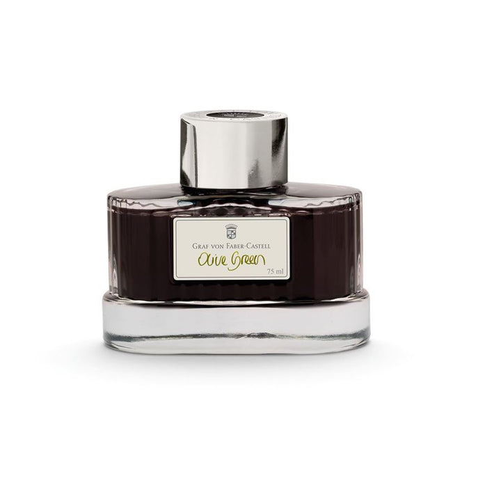 Graf Von Faber-Castell Ink Bottle 75ml (Document proofed) — flat lay