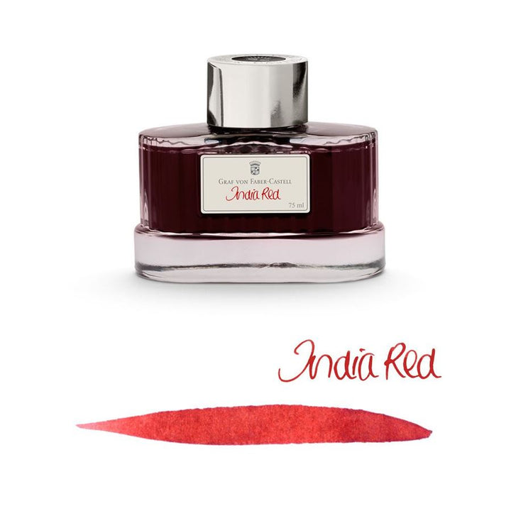 Graf Von Faber-Castell Ink Bottle 75ml (Document proofed) — flat lay