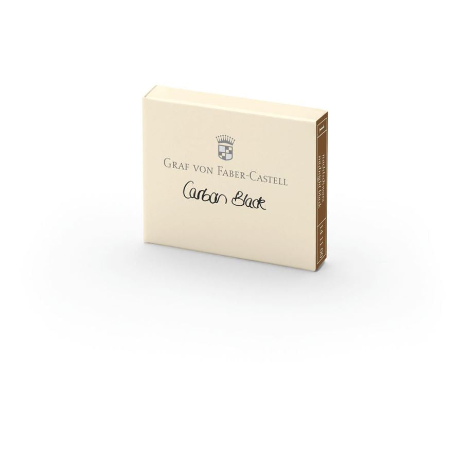 Graf Von Faber-Castell 6 Ink Cartridge (Document proofed) — bottle front