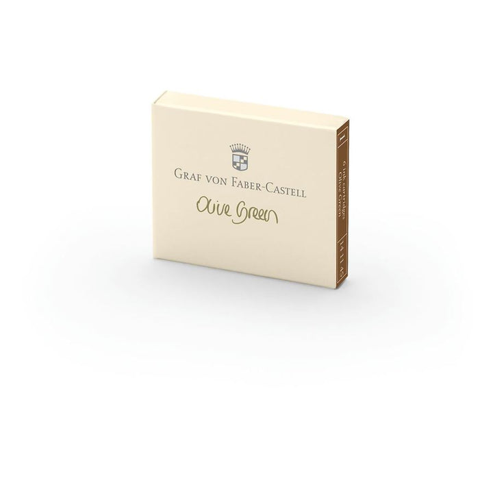 Graf Von Faber-Castell 6 Ink Cartridge (Document proofed) — flat lay