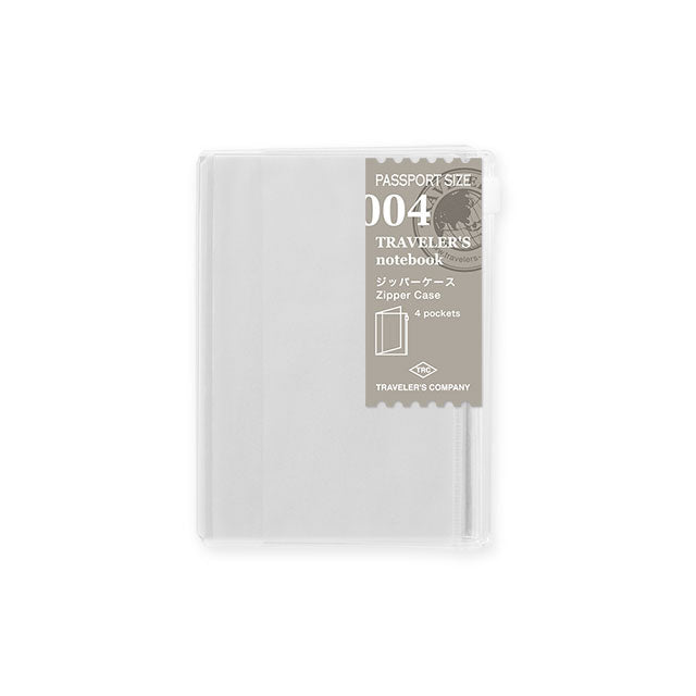 TRAVELER'S notebook Refill 004 (Passport Size) - Zipper Case — front cover