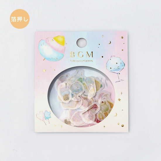 BGM Flake Seal Cotton Candy — front view