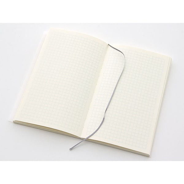 MD Notebook B6 Slim - Grid — pocket detail