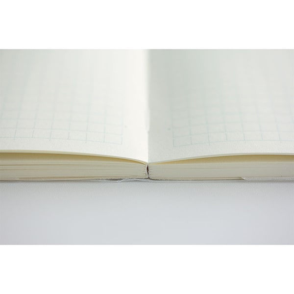 MD Notebook B6 Slim - Grid — spine view
