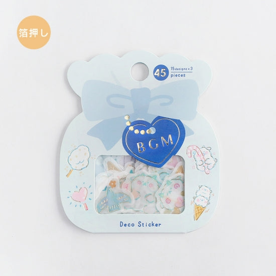 BGM Ramune Sheep Flake Seal — front view