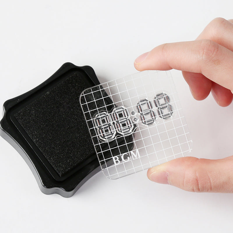 BGM Acrylic Block Grid L — with packaging