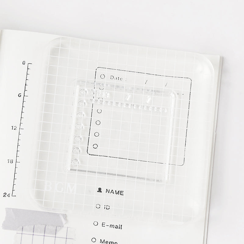 BGM Acrylic Block Grid S — in use