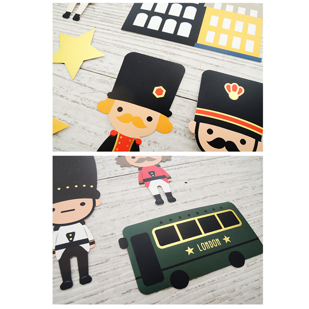 Suatelier Travel Luggage Sticker Pack - Toy Soldiers — in use