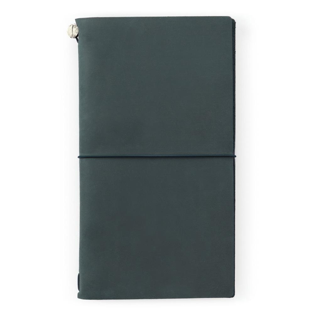TRAVELER'S notebook Starter Kit (Regular Size) - Blue — front view