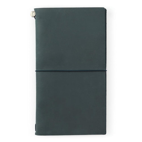 TRAVELER'S notebook Starter Kit (Regular Size) - Blue — front view