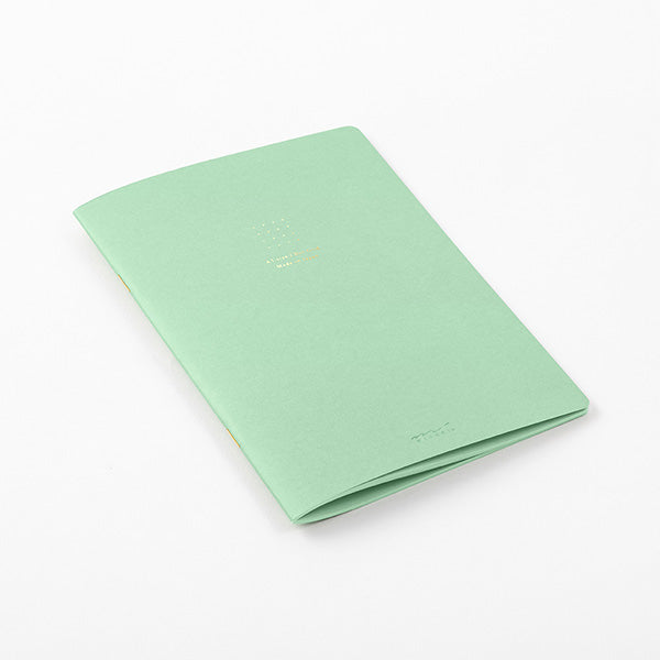 Midori Colour Notebook A5 - Dot Grid — flat lay