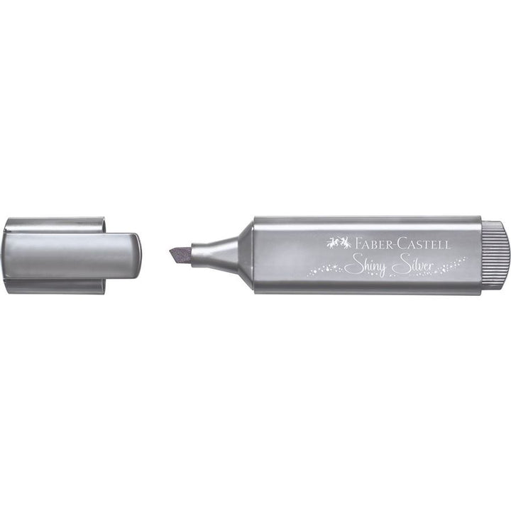 Faber-Castell Highlighter TL 46 Metallic Silver — detail view