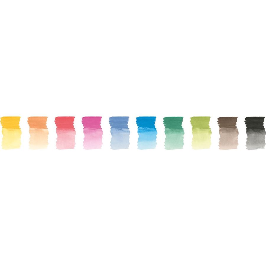 Faber-Castell Albrecht Dürer Watercolour Marker Gift Set of 10 — detail view