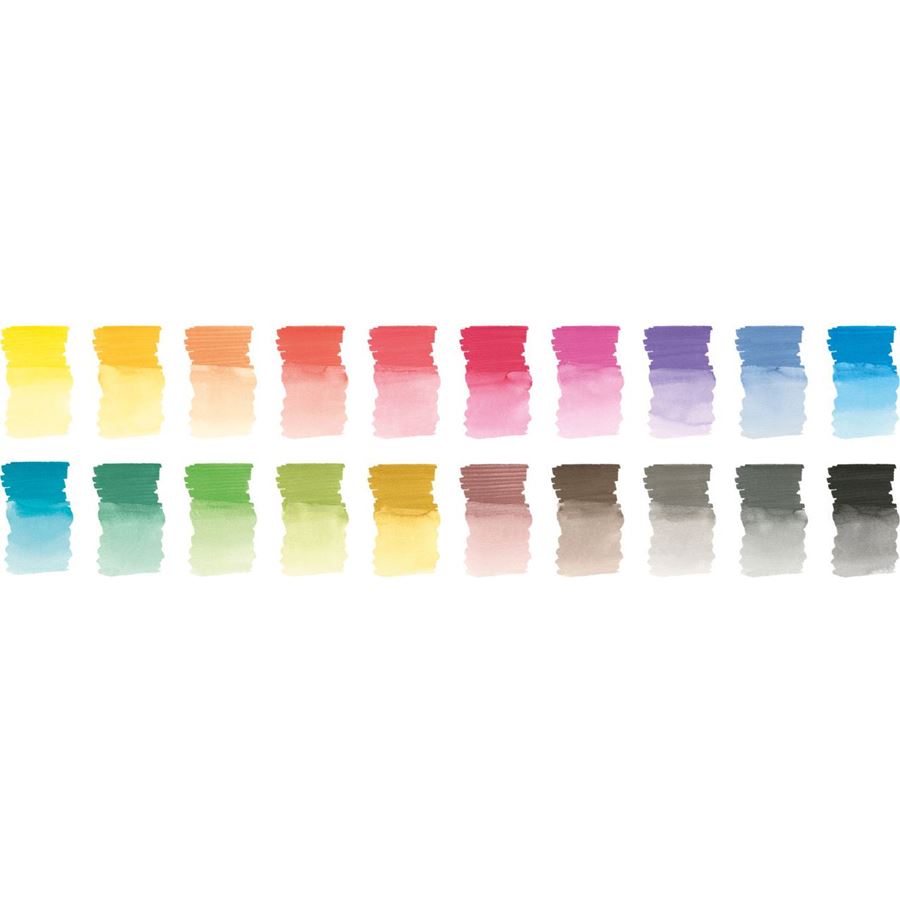 Faber-Castell Albrecht Dürer Watercolour Marker Gift Set of 20 — detail view
