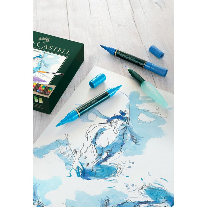 Faber-Castell Albrecht Dürer Watercolour Marker Gift Set of 20 — with packaging
