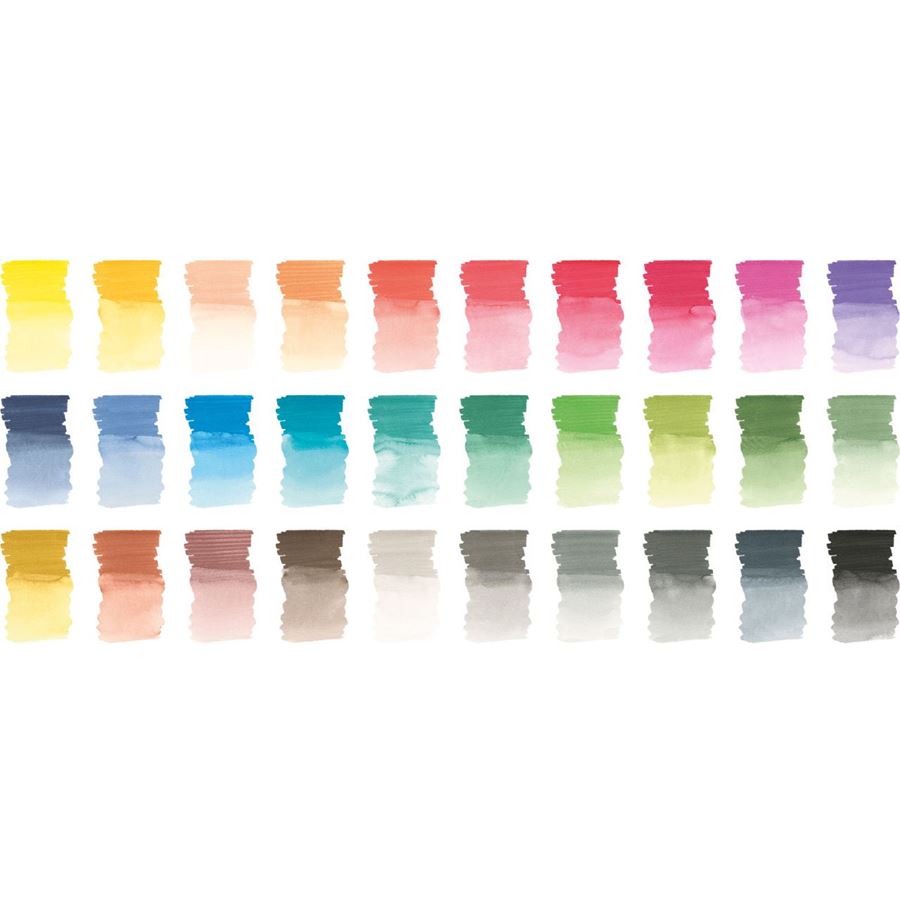 Faber-Castell Albrecht Dürer Watercolour Marker Gift Set of 30 — detail view