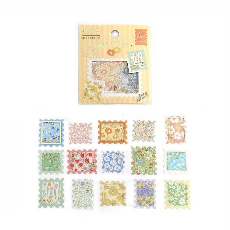 BGM Post Office / Garden Flake Seal — side view