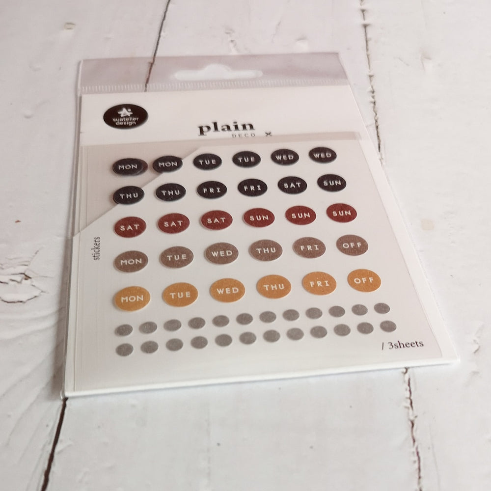 Suatelier Plain 28 Sticker — side view