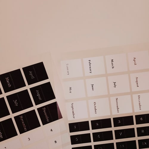Suatelier Plain 45 Sticker — detail view