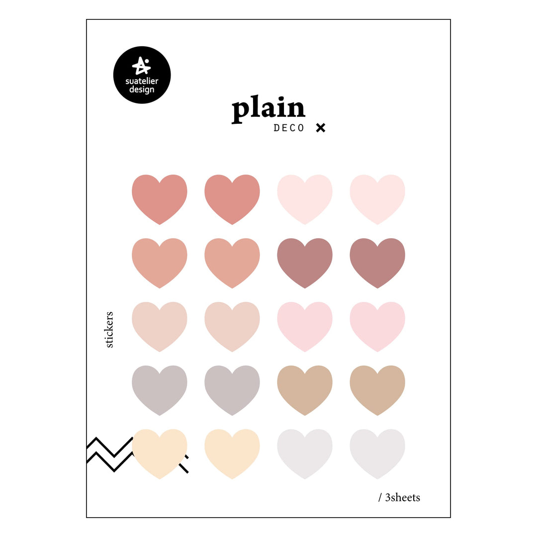 Suatelier Plain.53 Sticker — front view