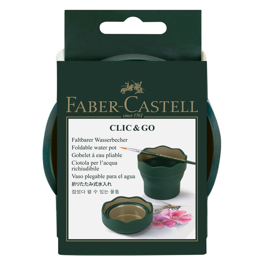 Faber-Castell Clic&Go Water Cup — side view