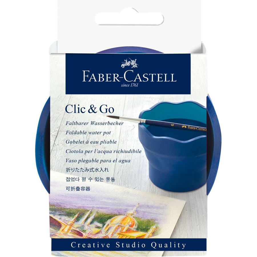 Faber-Castell Clic&Go Water Cup — front view