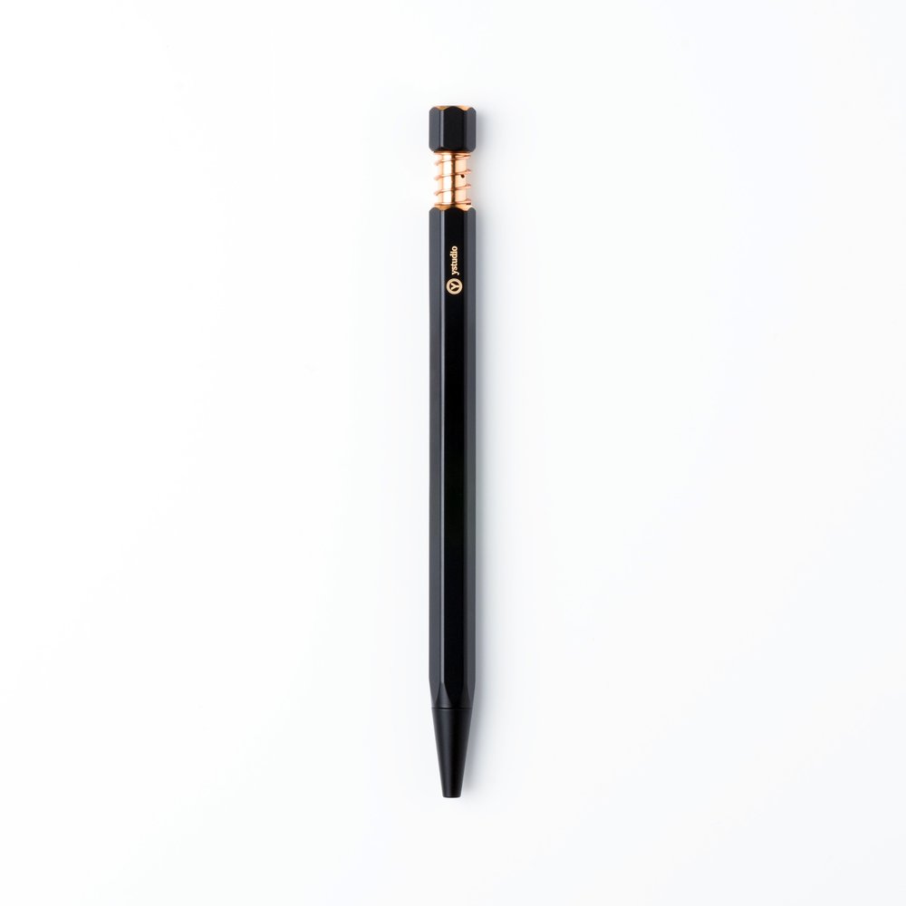 Ystudio Brassing Ballpoint Pen (spring) — capped