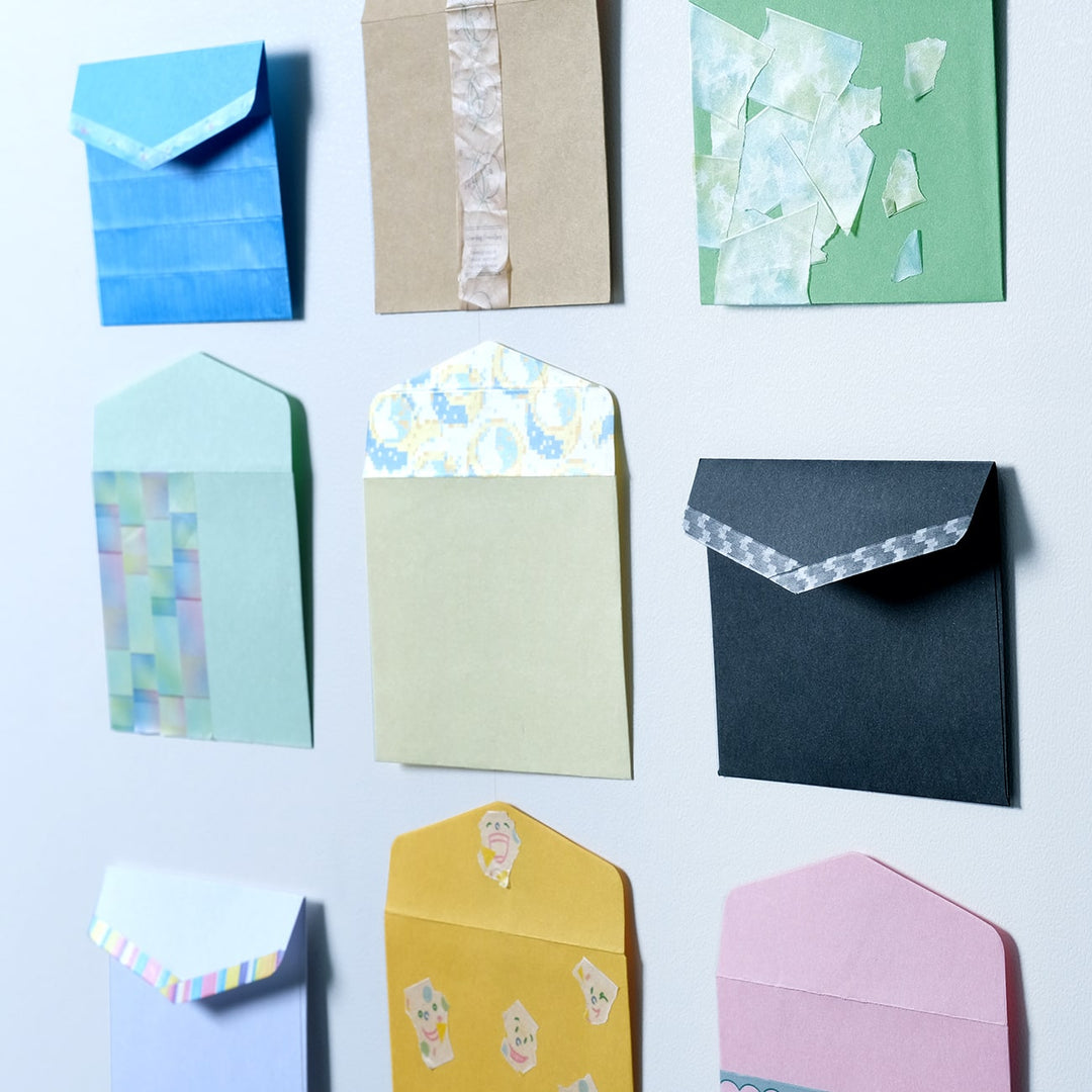 MT Trehari Washi Tape Season (Fab Tracing Paper) — applied on surface