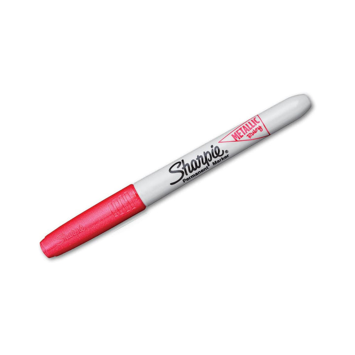 Sharpie Metallic Fine Point Permanent Markers — in use