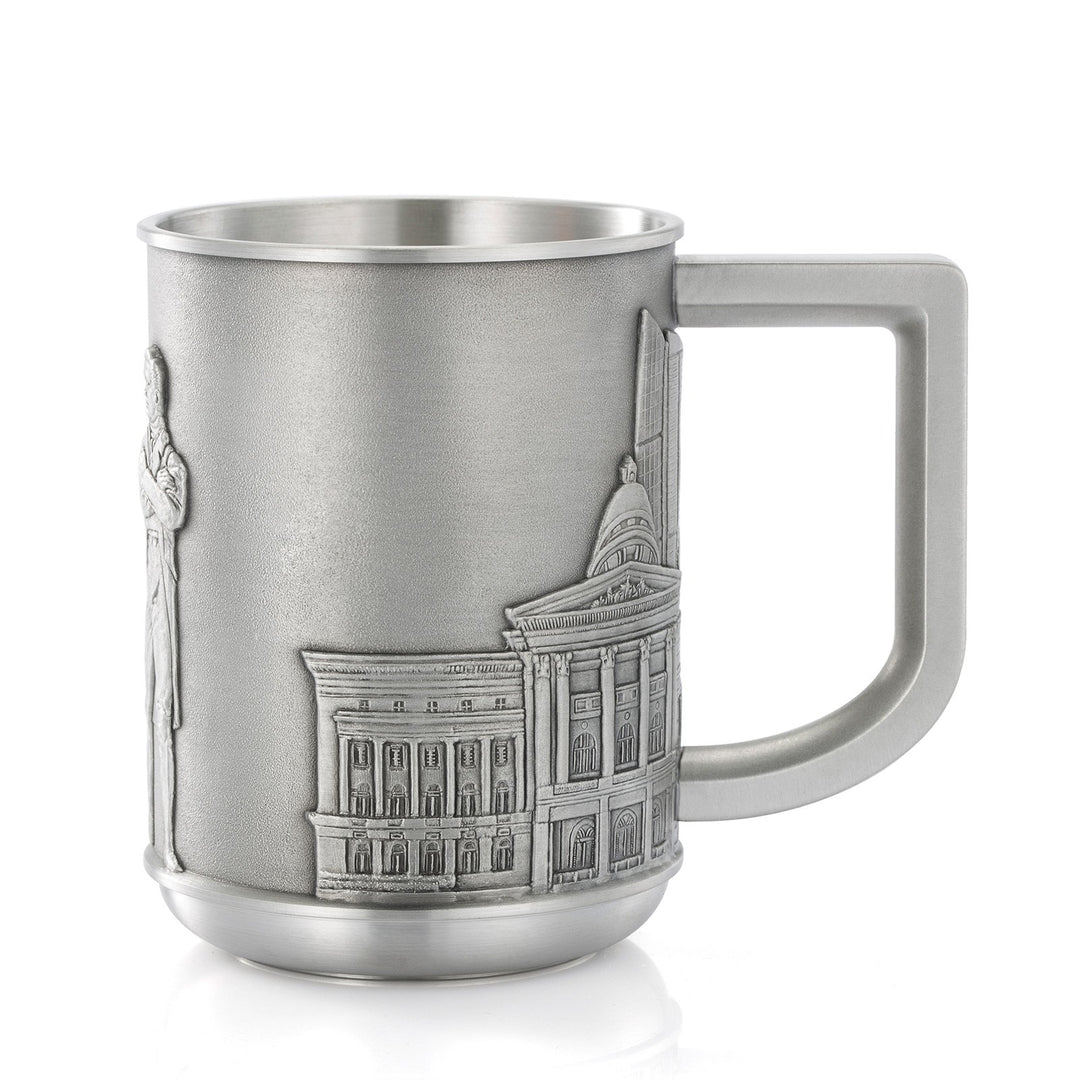 Royal Selangor Civic District Tankard — colour swatch on paper