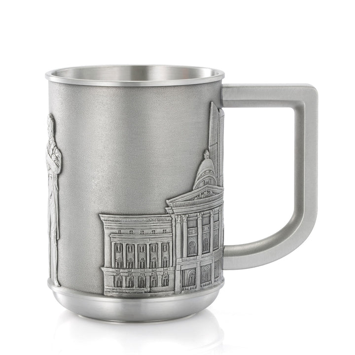 Royal Selangor Civic District Tankard — colour swatch on paper