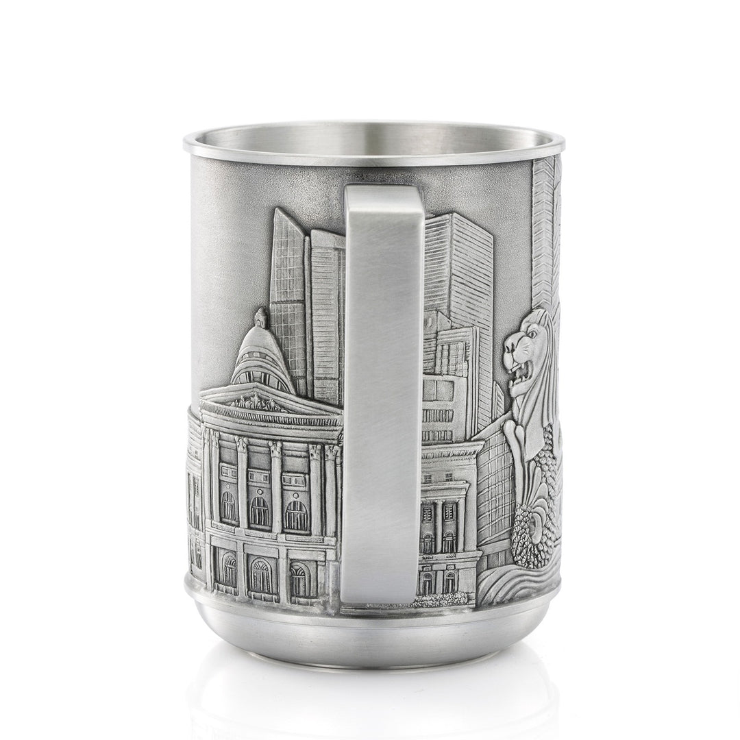 Royal Selangor Civic District Tankard — size reference