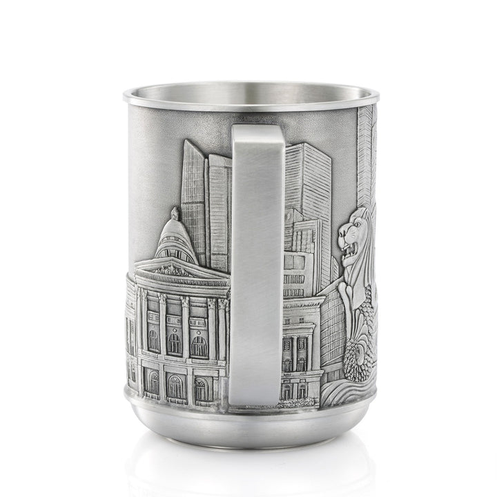 Royal Selangor Civic District Tankard — size reference