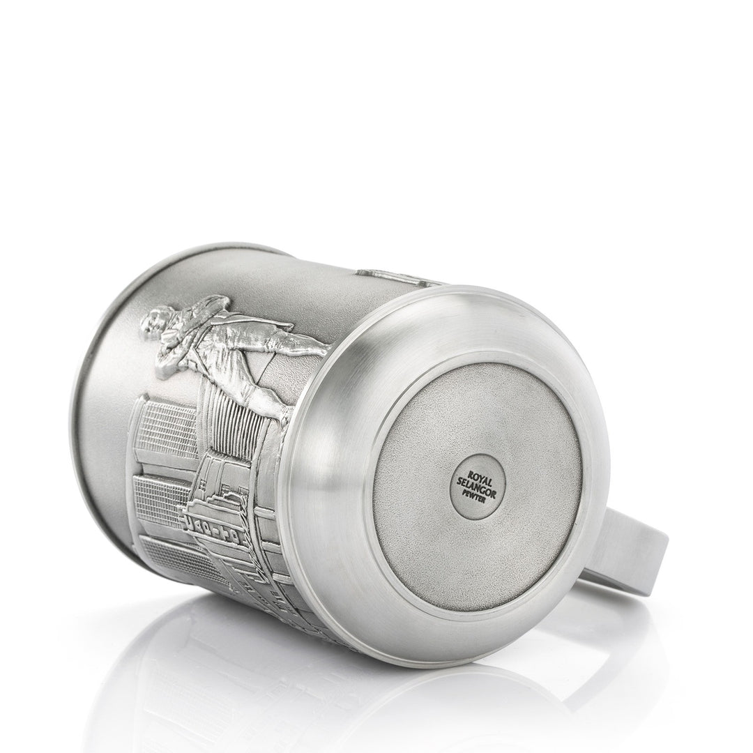 Royal Selangor Civic District Tankard — label detail
