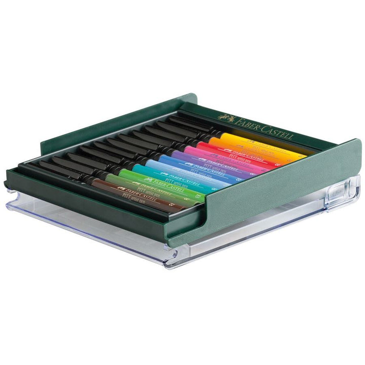 Faber-Castell PITT Artist Brush Pen Set of 12 (Intensive Colour) — detail view