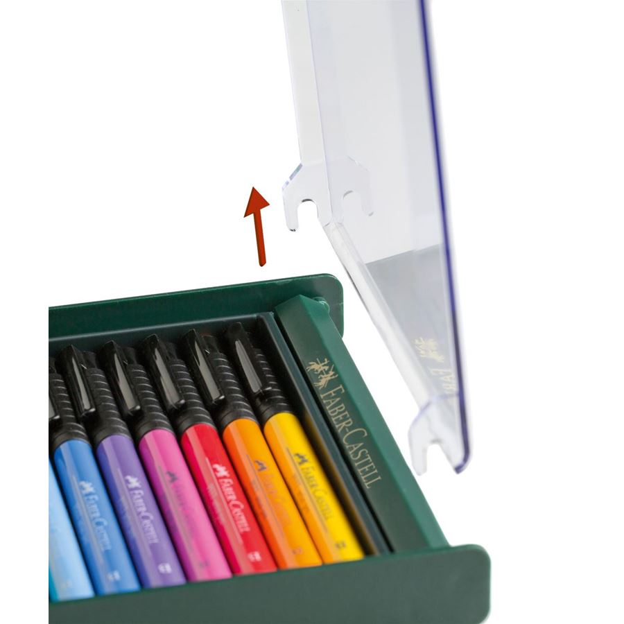 Faber-Castell PITT Artist Brush Pen Set of 12 (Intensive Colour) — with packaging