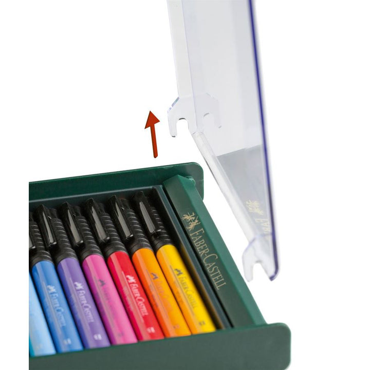 Faber-Castell PITT Artist Brush Pen Set of 12 (Intensive Colour) — with packaging