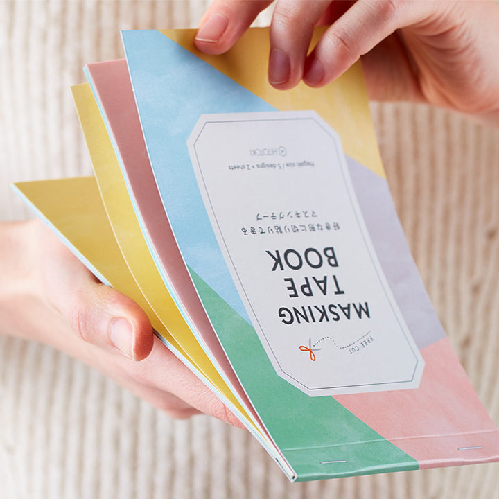 Hitotoki Masking Tape Book A5 Variety — with packaging