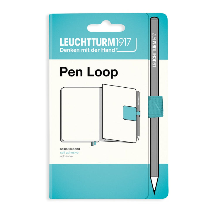 Leuchtturm1917 Pen Loop - Aquamarine — front view