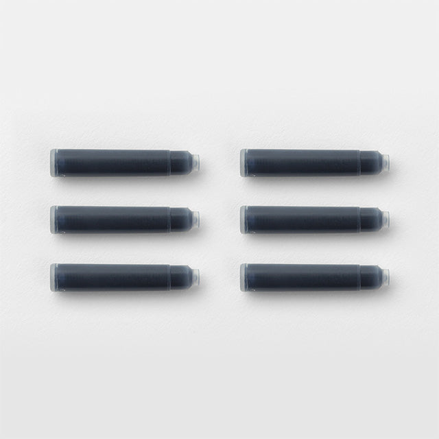 TRAVELER'S COMPANY Ink Cartridge Blue-Black — bottle at angle