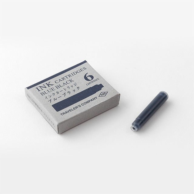 TRAVELER'S COMPANY Ink Cartridge Blue-Black — bottle front