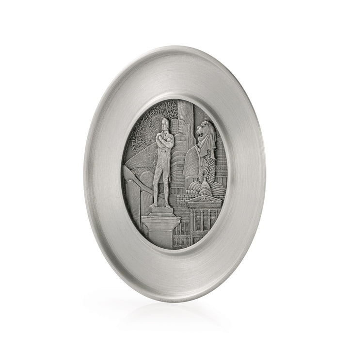 Royal Selangor Civic District Coaster — side view